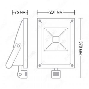 XF-FLS-SMD-PIR-50W-6500K - Документ 1